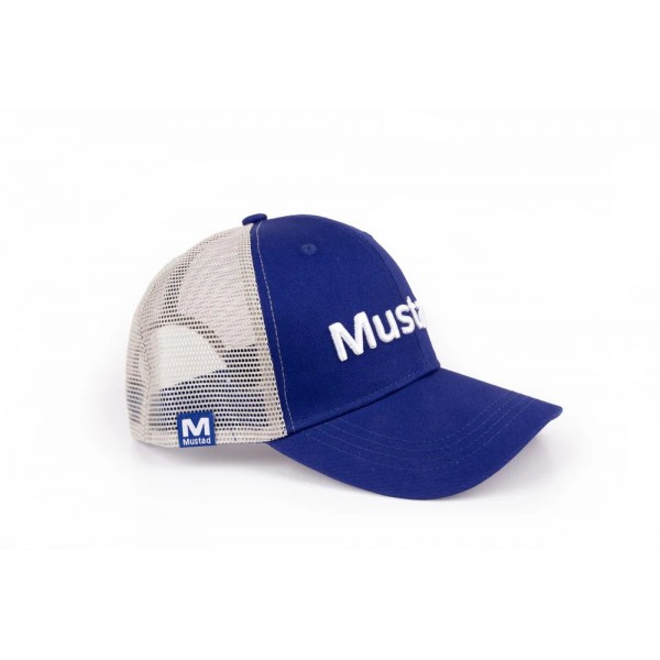 Mustad Blue Trucker cap (Caps) - www.eribolov.rs