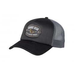 Savage Gear Badge Trucker Black Cap