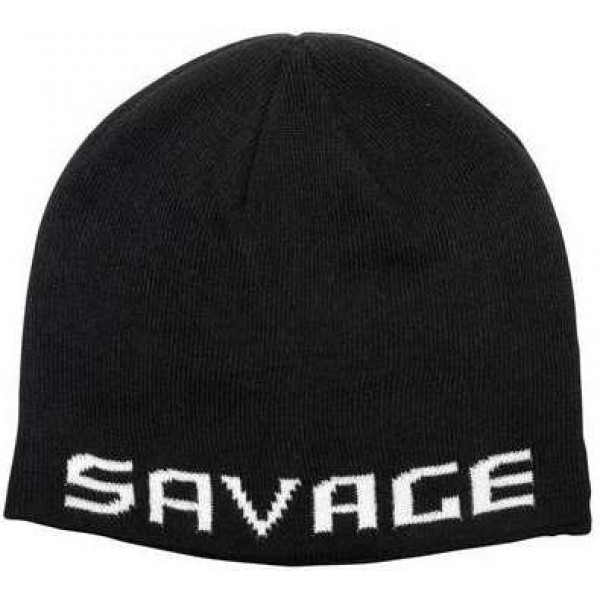 Savage Gear Logo Beanie crna (Kape / Kačketi) - www.eribolov.rs