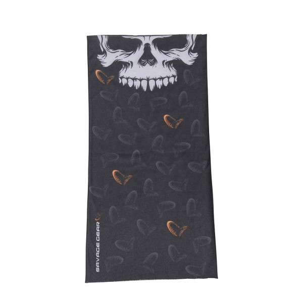 Savage Gear Skull Tec-Tube Black marama (Kape / Kačketi) - www.eribolov.rs