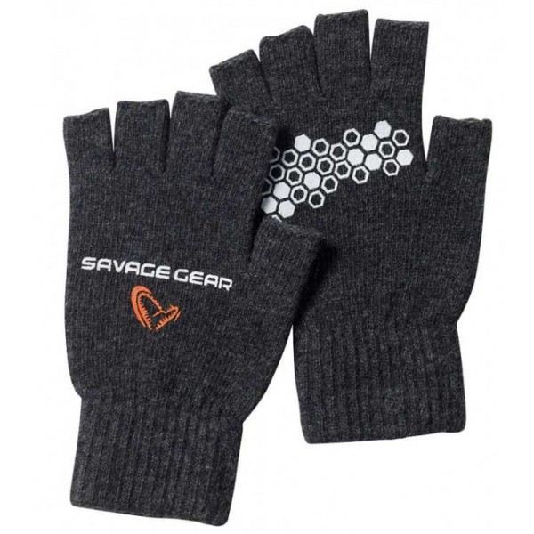 Savage Gear Half Finger pletene rukavice (Rukavice) - www.eribolov.rs