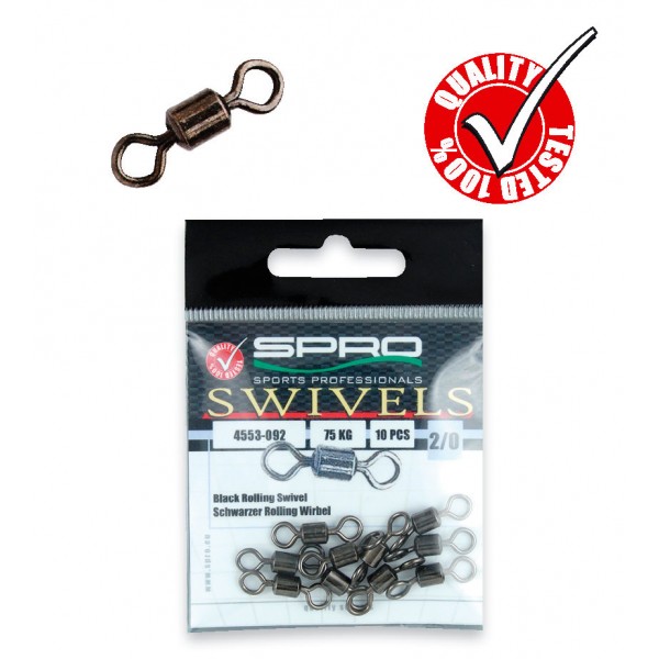 SPRO Rolling virble NEW (10kom) (Virble / Kopče / Sajle) - www.eribolov.rs