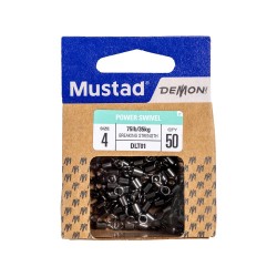 Mustad Demon Power Swivel  (50kom)