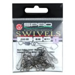 SPRO Rolling virble sa kopčom NEW (10kom) (Virble / Kopče / Sajle) - www.eribolov.rs