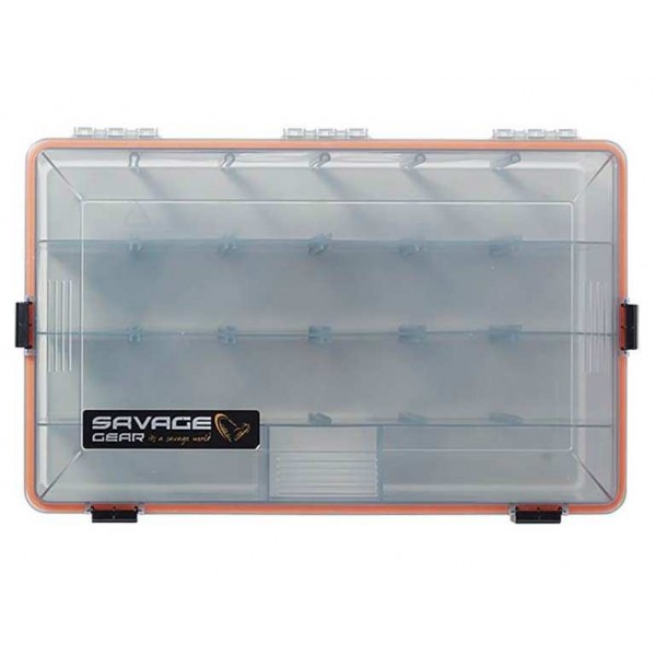 Savage Gear SG WP-Smoke 4B waterproof box (Tackle Boxes) - www.eribolov.rs