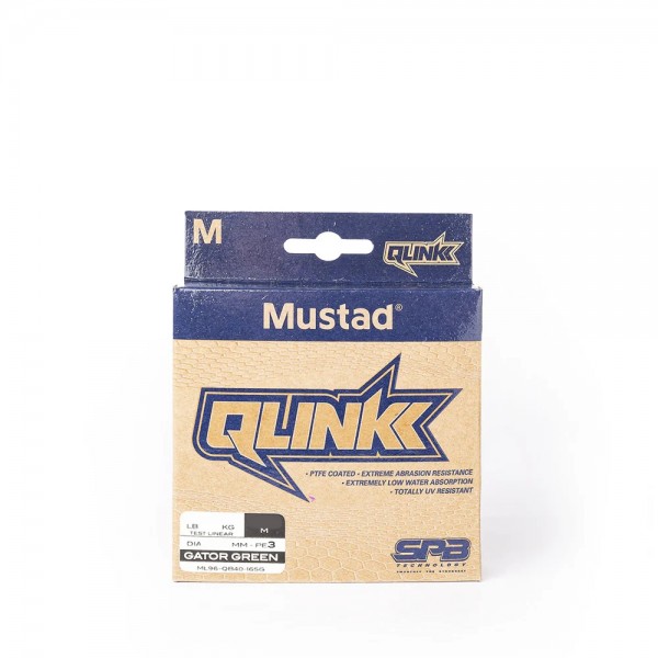 Mustad struna QLink Gator Green 150m (Upredene strune) - www.eribolov.rs