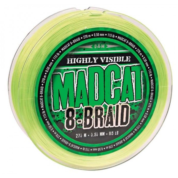 DAM Madcat 8-Braid 270m (Upredene strune) - www.eribolov.rs