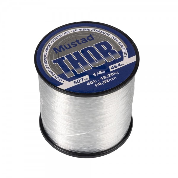 Mustad najlon Thor - Clear (Najloni za pecanje) - www.eribolov.rs