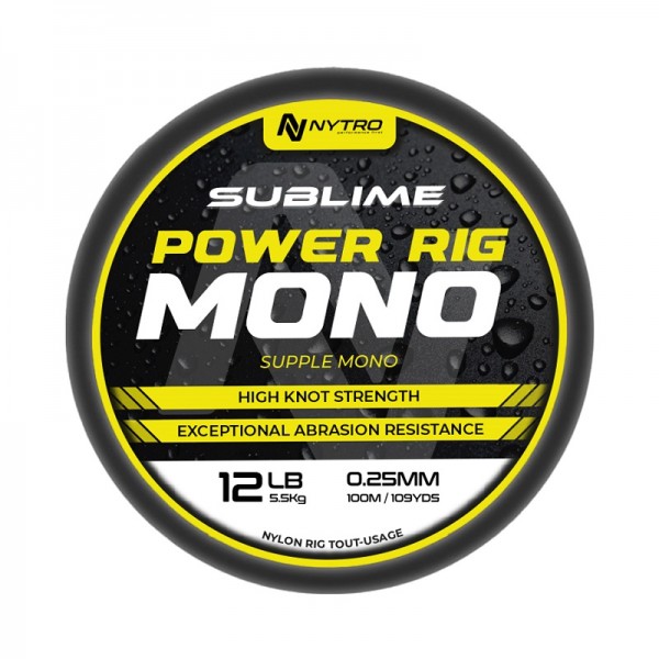 Nytro Sublime Power Rig Mono najlon (Predvezi) - www.eribolov.rs