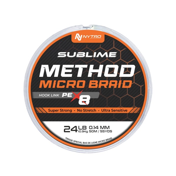 Nytro Sublime PE-X8 Method Micro struna (Upredene strune) - www.eribolov.rs