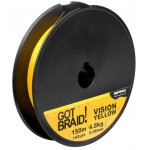 SPRO Got Braid Vision Yellow 150m (Upredene strune) - www.eribolov.rs