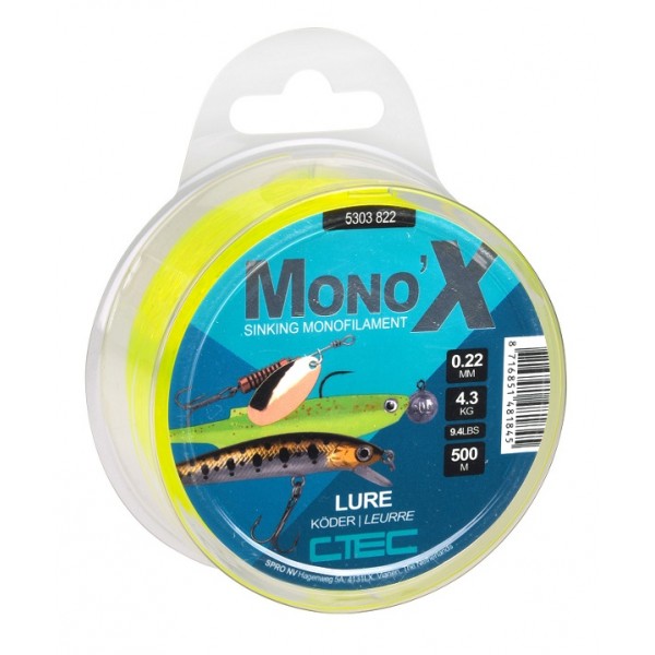 SPRO C-TEC Mono X Lure (Najloni za pecanje) - www.eribolov.rs