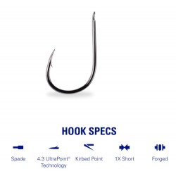 Mustad Hooks Chinu Allround 10001NP