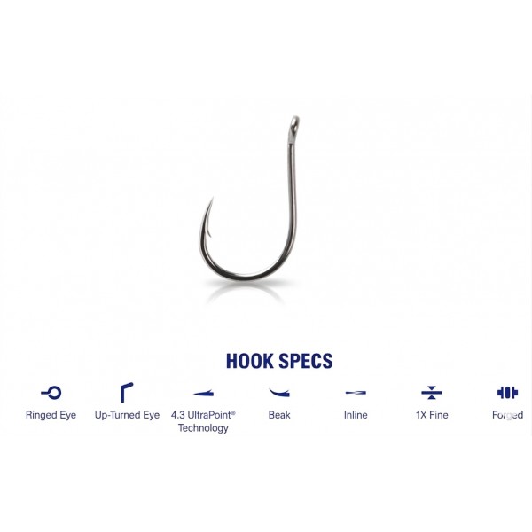 Mustad udice Chinu Eyed 10019NP (Udice Mustad) - www.eribolov.rs