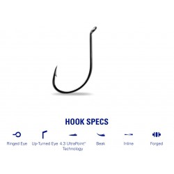 Mustad udice Dropshot 10546NP-BN