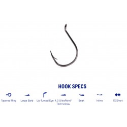 Mustad udice Wide Gap Dropshot 10548NP-BN
