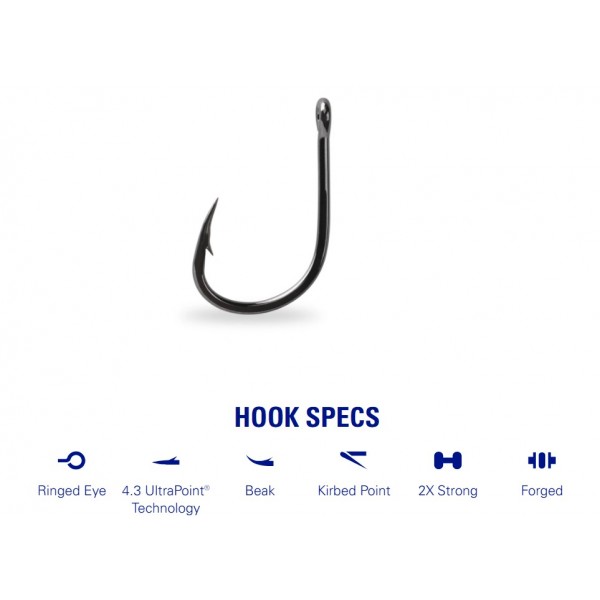 Mustad Hooks Iseama Twist 10902SP (Hooks Mustad) - www.eribolov.rs
