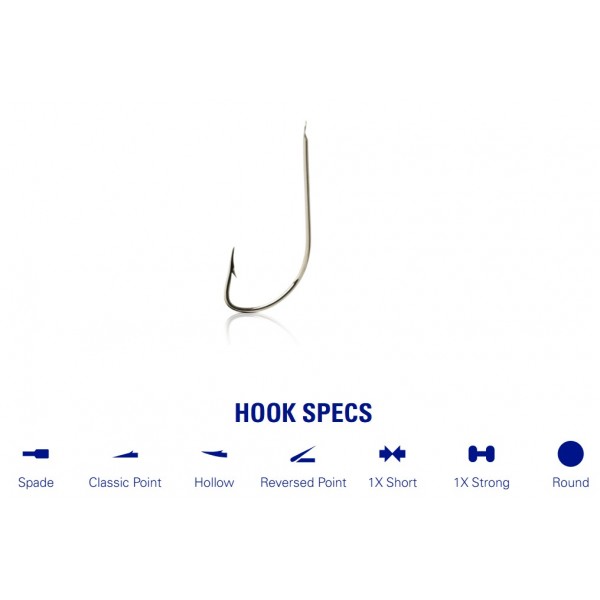 Mustad udice Cristal 220A-NI (Udice Mustad) - www.eribolov.rs