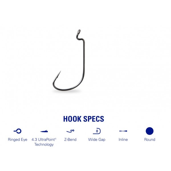 Mustad udice Mega Bite Soft Plastic 37177NP-BN (Udice Mustad) - www.eribolov.rs