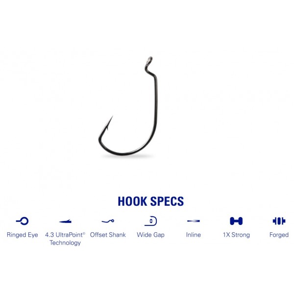 Mustad udice Big Mouth Tube 38104NP-BN (Udice Mustad) - www.eribolov.rs