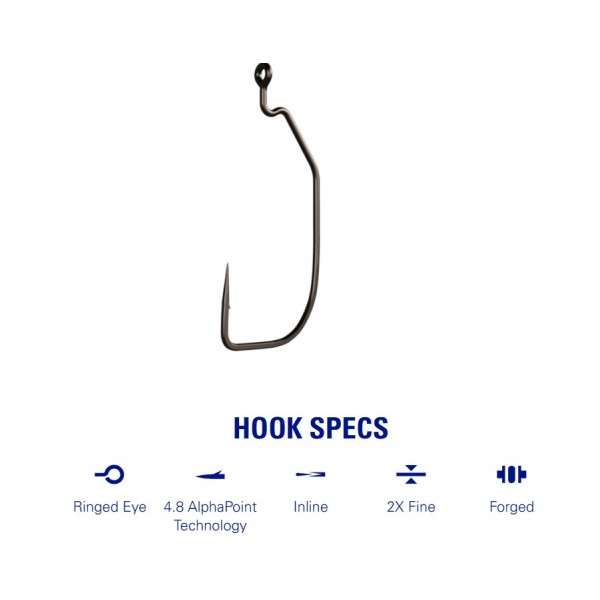 Mustad udice Assault Finesse 38140AP (Udice Mustad) - www.eribolov.rs