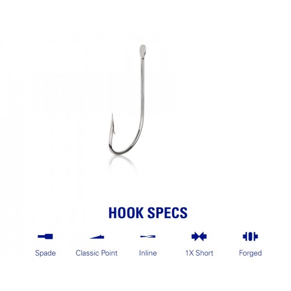 Mustad udice Cristal 515-NI (Udice Mustad) - www.eribolov.rs