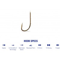 Mustad udice Baitholder 5933NP-BR
