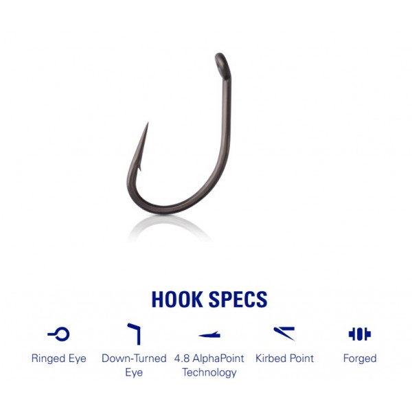 Mustad udice Carp XV2 Continental Strong 60552AP (Udice Mustad) - www.eribolov.rs
