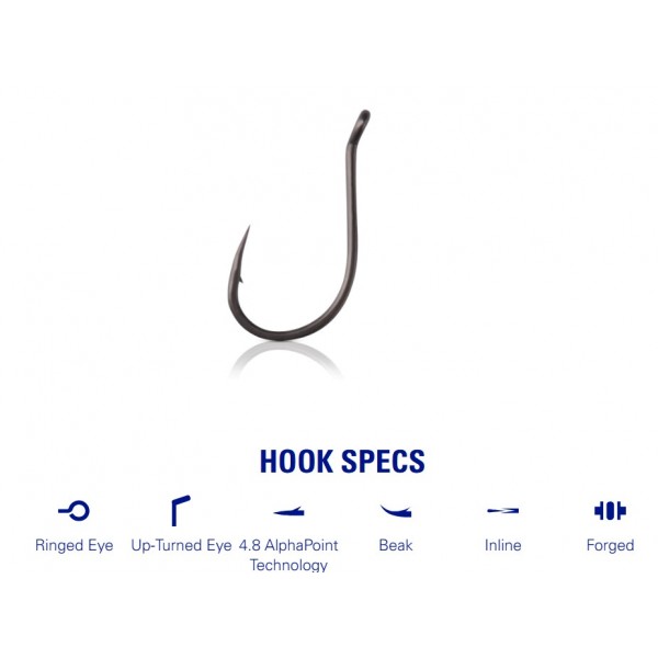 Mustad udice Carp XV2 Chodda Special 60554AP (Udice Mustad) - www.eribolov.rs