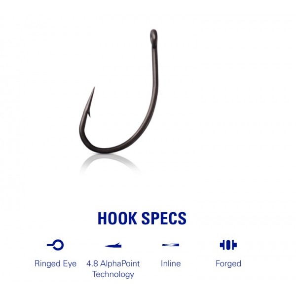Mustad udice Carp XV2 Curved Shank Elite 60556AP (Udice Mustad) - www.eribolov.rs