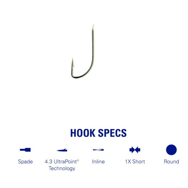 Mustad udice Match Maggot - Spade Barbed MU01 90339NP (Udice Mustad) - www.eribolov.rs