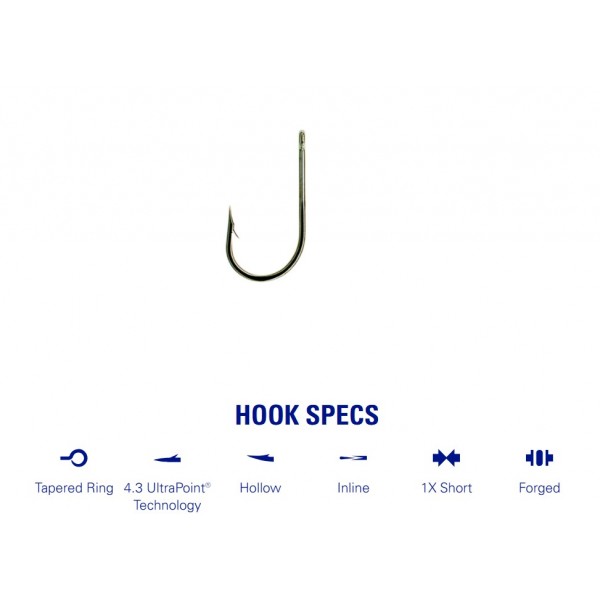 Mustad udice Eyed Specialist - Eyed Barbed MU10 39867NP (Udice Mustad) - www.eribolov.rs