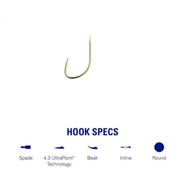 Mustad udice Feeder - Spade Barbed MU11 60332NP (Udice Mustad) - www.eribolov.rs