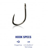 Mustad udice Eyed Heavy Feeder - Eyed Barbed MU14 60333NP