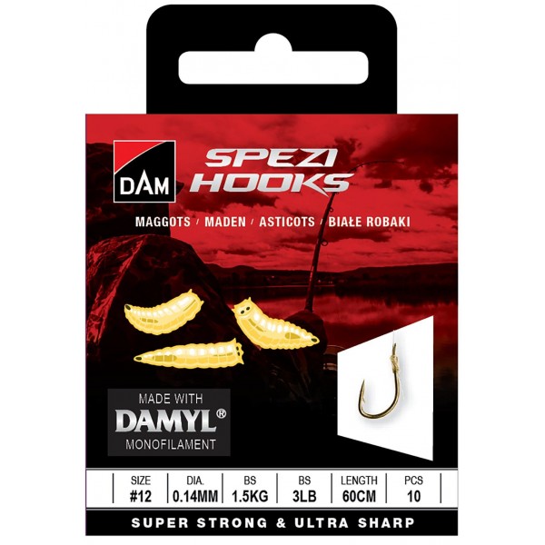 DAM Spezi Maggots (Hooks DAM) - www.eribolov.rs
