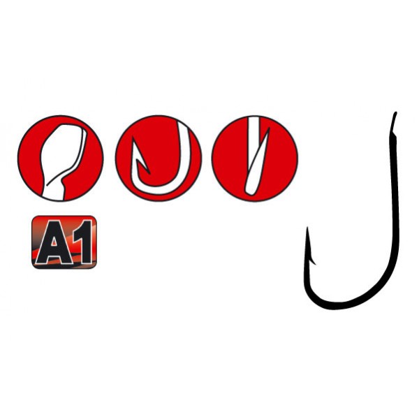 Gamakatsu Hooks A1-Hard LS-1060NS (Fishing Hooks) - www.eribolov.rs