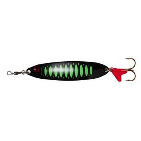 DAM Effzett Slim Standard Spoon fluo green / black (Kašike) - www.eribolov.rs