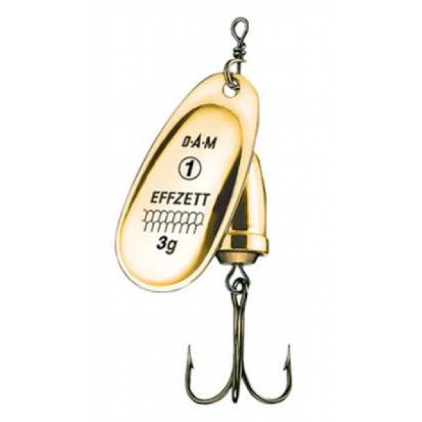 DAM Effzett Executor Spinner Gold (Spinner / Leptir varalice) - www.eribolov.rs