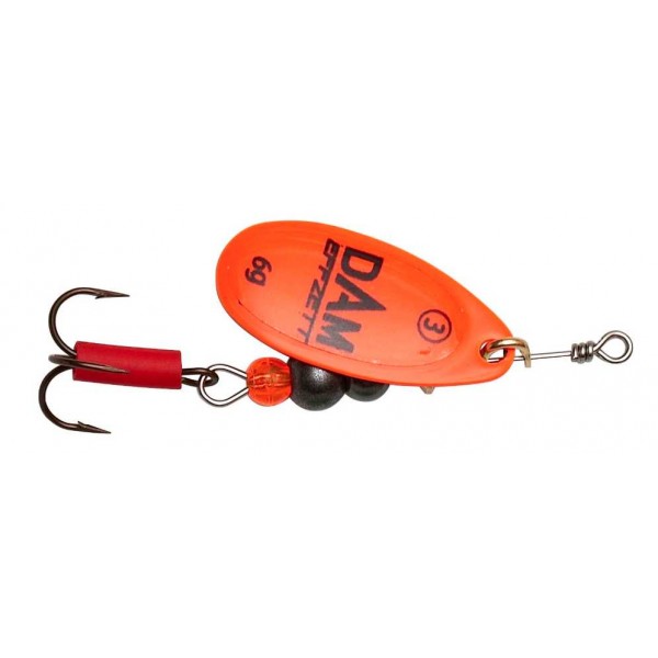 DAM Effzett Fluo Spinner Orange (Spinner / Leptir varalice) - www.eribolov.rs