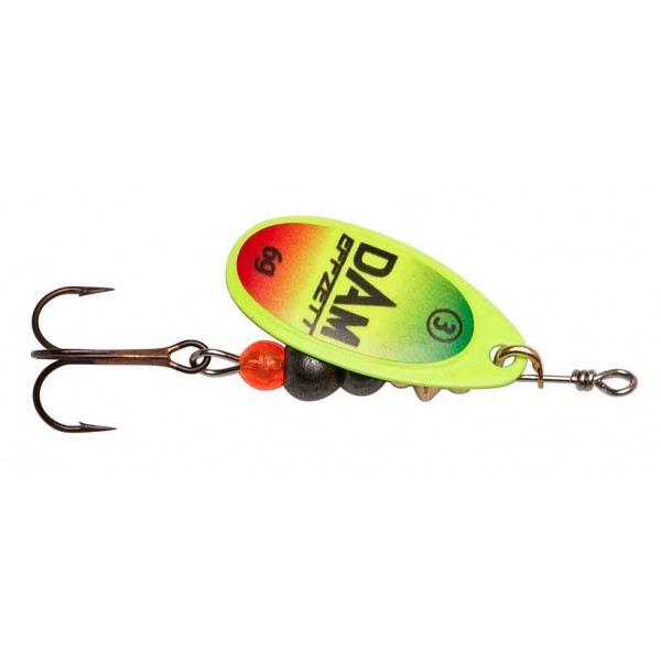 DAM Effzett Fluo Spinner Trio (Spinner / Leptir varalice) - www.eribolov.rs