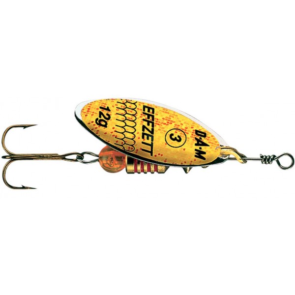 DAM Effzett Predator Yellow Glitter (Spinner / Leptir varalice) - www.eribolov.rs