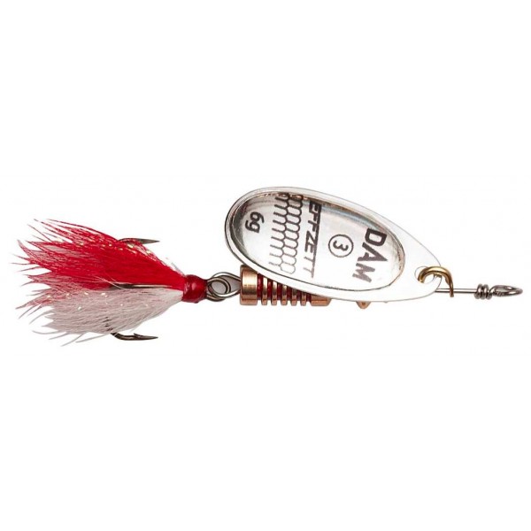 DAM Effzett Standard Spinner Dresed Silver (Spinner / Leptir varalice) - www.eribolov.rs
