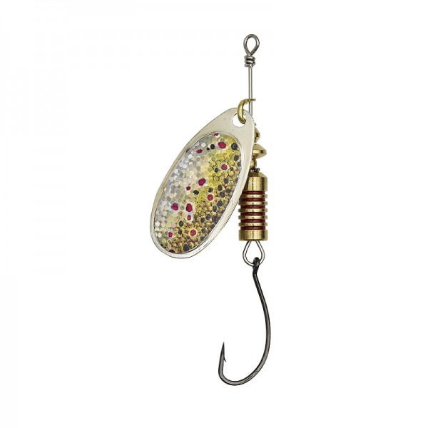 DAM Effzett Singlehook Spinner Sinking Brown Trout (Spinner / Leptir varalice) - www.eribolov.rs